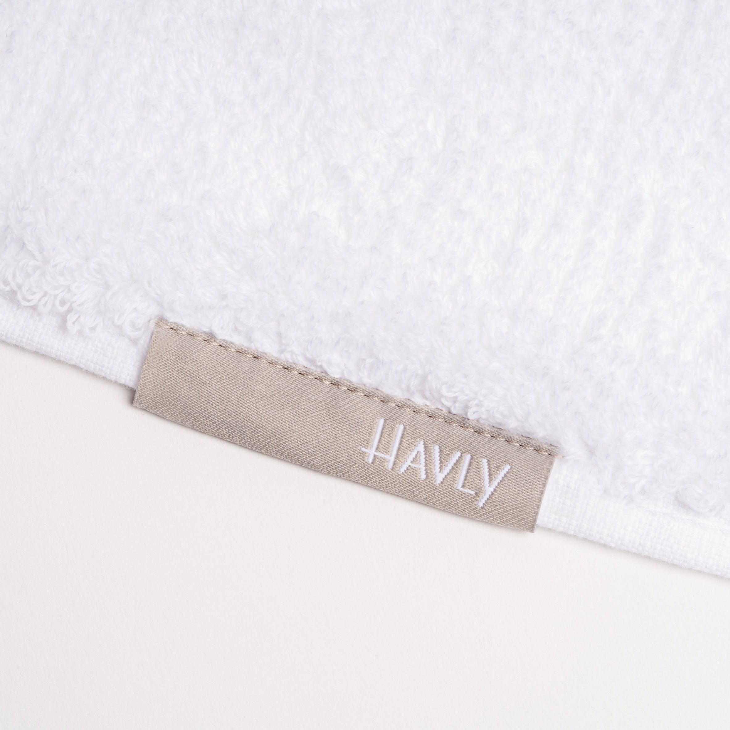 Havly, Set of 2 Thick Luxury Hand Towels Super Soft Hotel & Spa Quality, Washcloth, 100% Turkish Cotton, 16 X 18, Quick Dry Wunderweave  Technology, Signature Color Loop